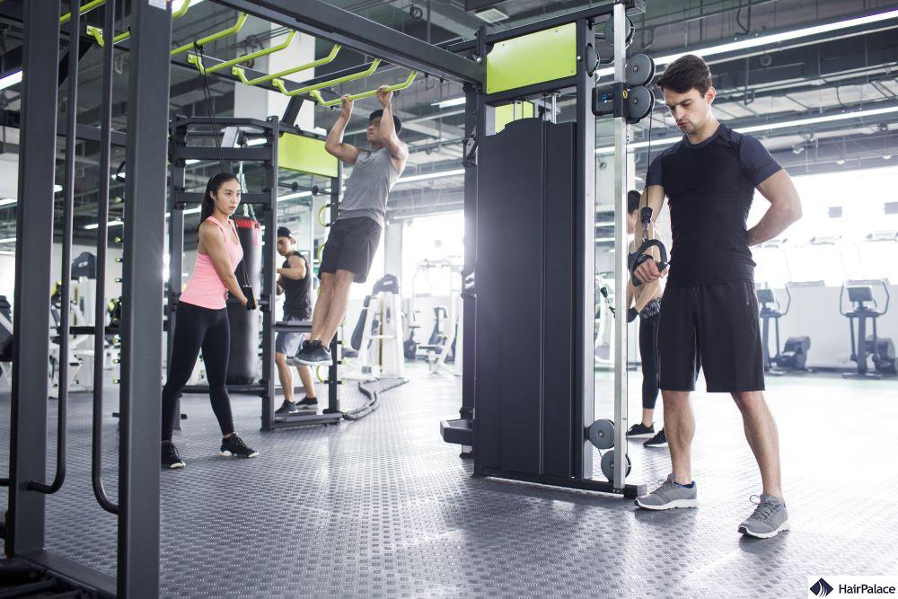 when to exercise after hair transplant
