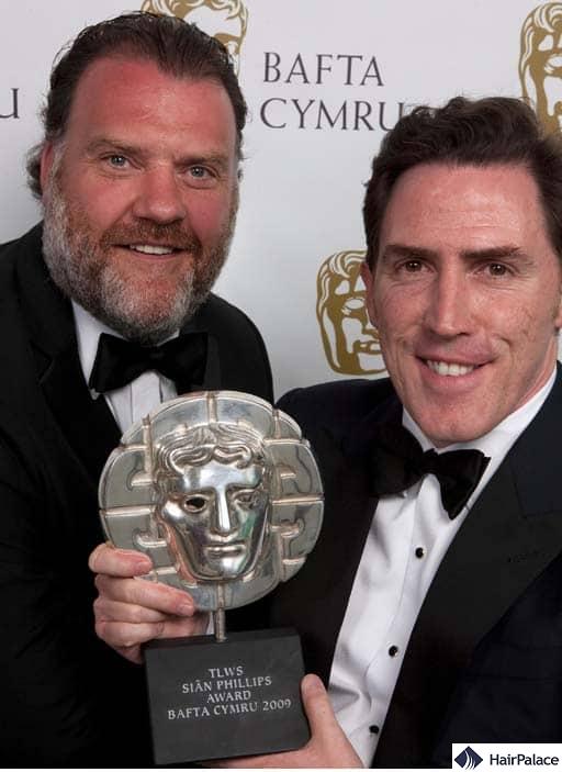 Rob Brydon dense new hairline