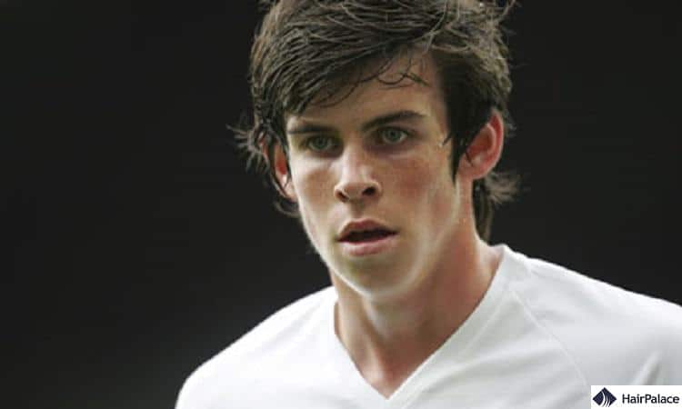 Gareth Bale side-swept hair