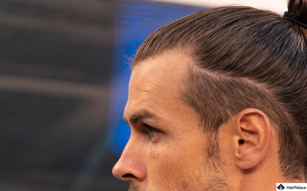 Gareth Bale's dense hair