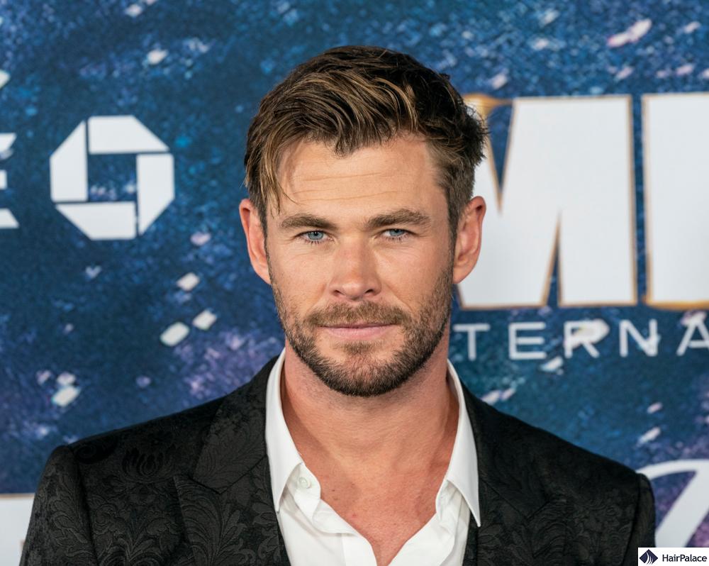 widows peak chris hemsworth