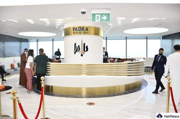 Padra Medical Center offers hair transplants in Dubai