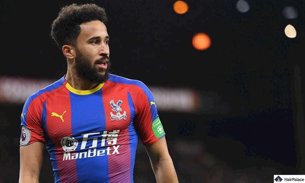 dense hair of andros townsend
