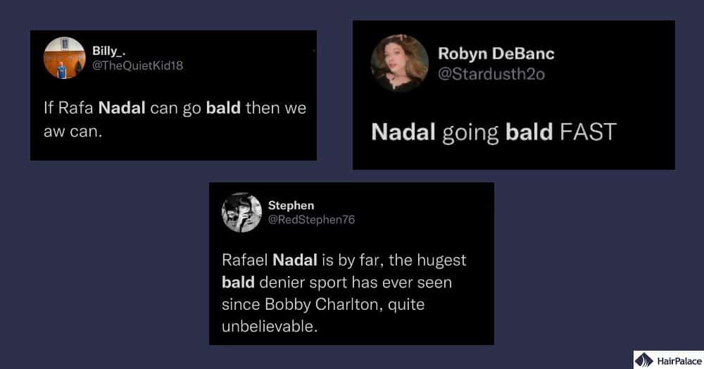 rafael nadal hair twitter