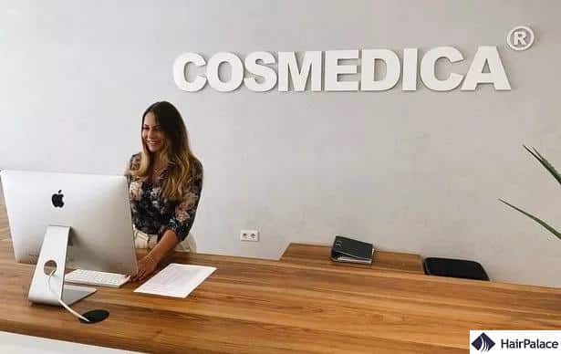 Cosmedica clinic is located in Istanbul, and they're one of the best places to get a hair transplant in Turkey