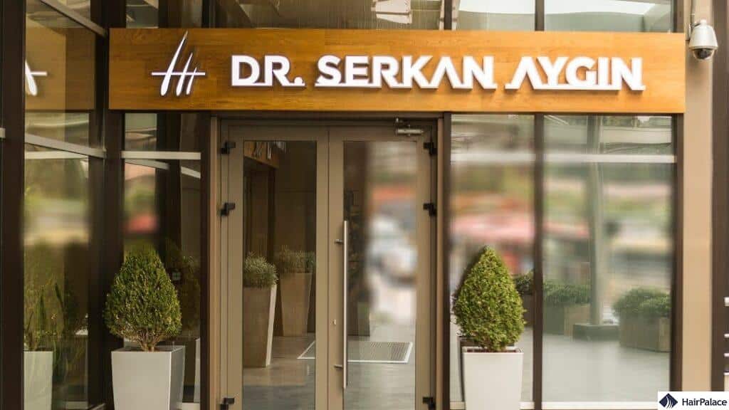 You cna get a hair transplant in Turkey at the Dr. Serkan Aygin clinic