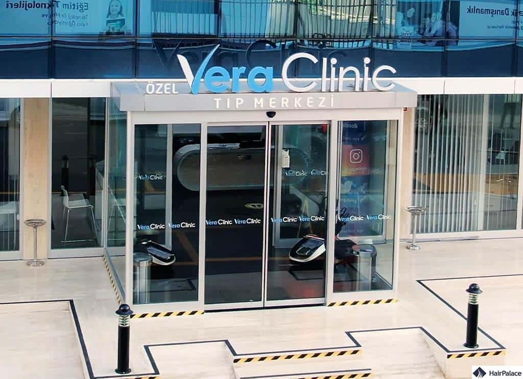Vera clinic is one of the best locations for a hair transplant in Turkey