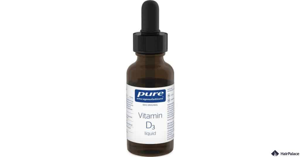 Pure Vitamin D3 Liquid hair growth supplement