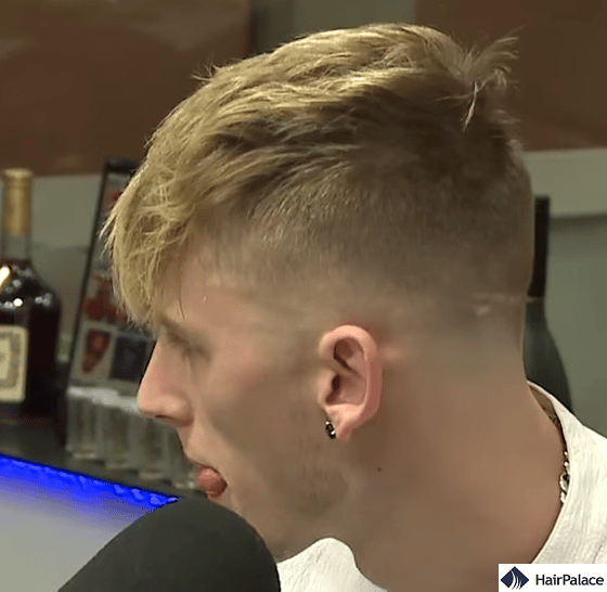 mgk hairstyle mohawk