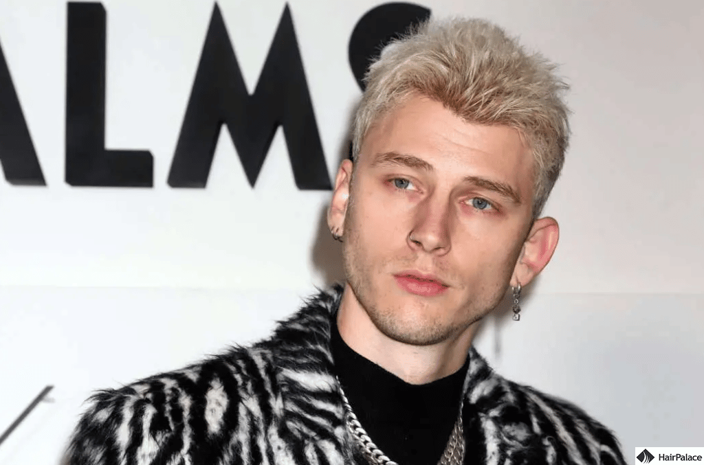 receding hairline machine gun kelly