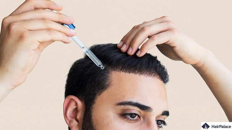 using medication or topical ointments can aid recovery after hair transplant
