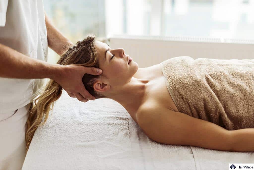 scalp massage can promote hair growth