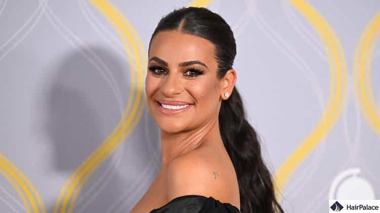 Lea Michele is one of the most famous celebrities with alopecia