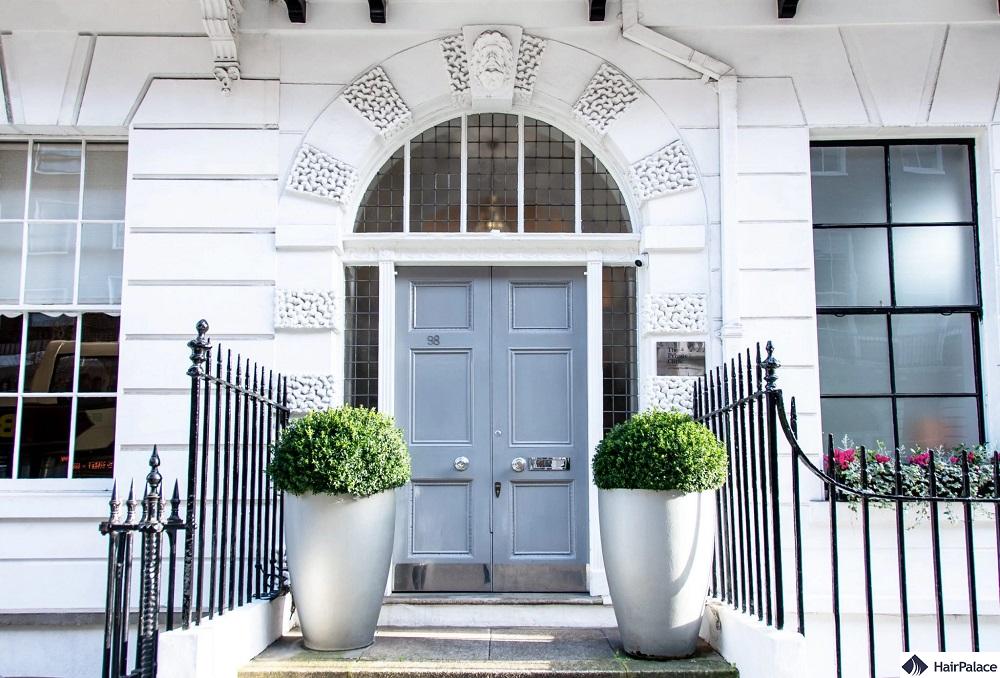 The private clinic is located in London on the famous Harley Street
