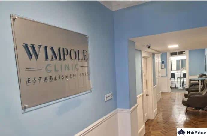 Hair transplant in London at the Wimpole clinic