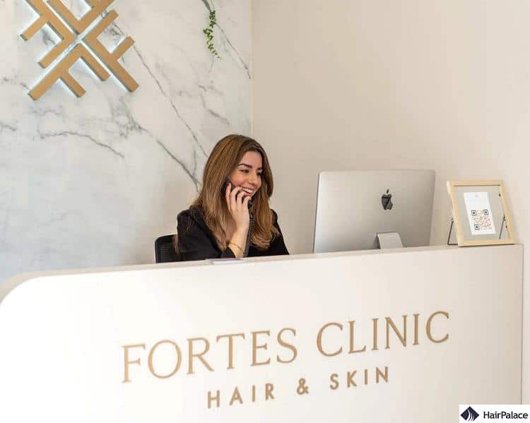 Fortes hair and skin clinic  is a leading figure in hair transplantation