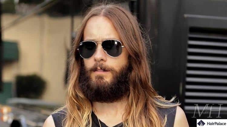 singer JAred Leto also makes an apperance on our list of male celebrities with long hair