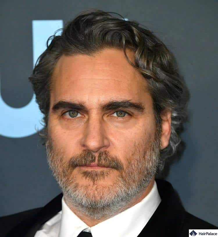 Joaquin Phoenix, actor and envriomental activist is also known for wearing his hair long