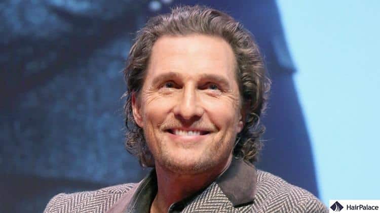 This is how the Matthey Mcconaughey hair transplant results look like today