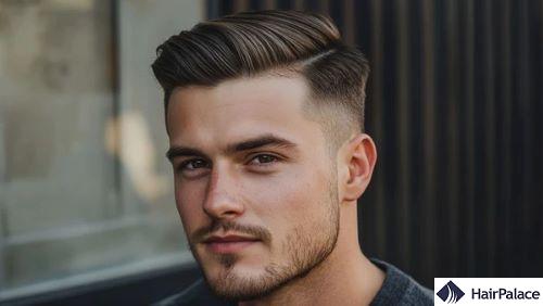side part for receding hairline