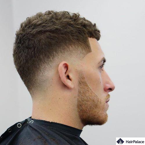 taped fade for hair loss