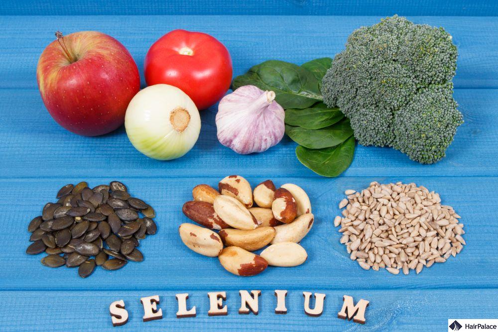 selenium hair vitamin